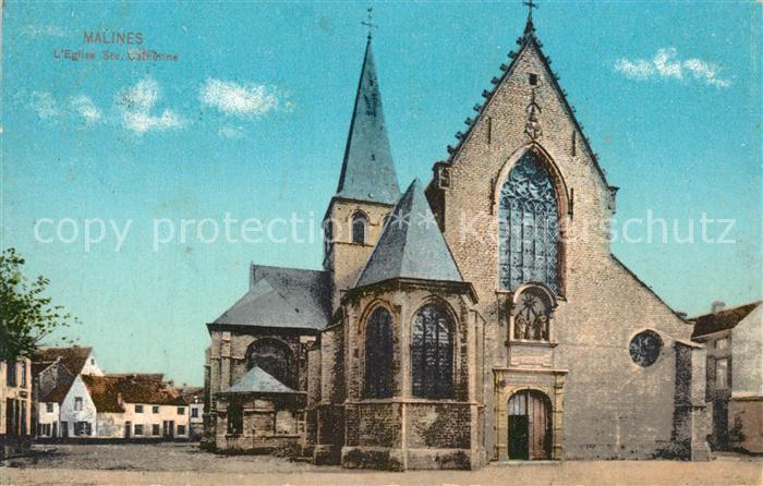 Malines Mechelen Flandre Eglise Ste Catherine