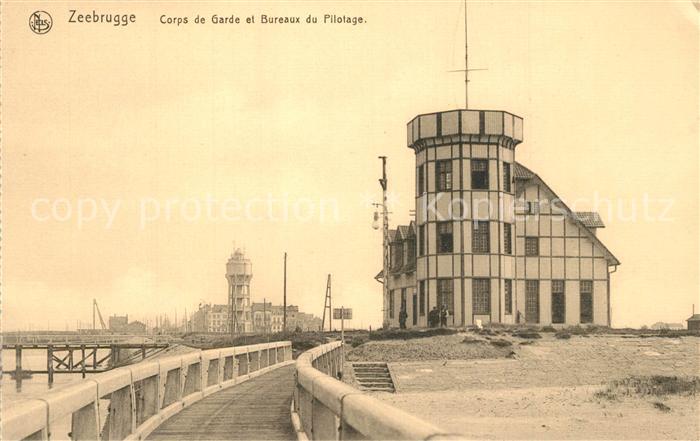 Zeebrugge Corps de Garde et Bureaux du Pilotage