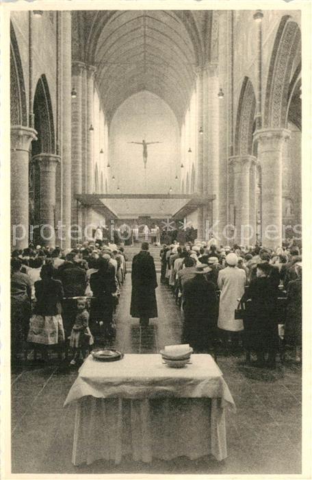 Maredsous Abbaye de Maredsous La grande Nef de la Basilique