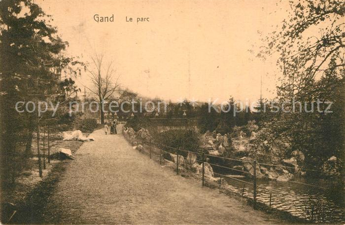Gand Belgien Le parc