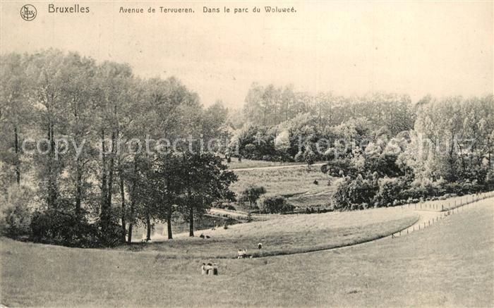 Bruxelles Bruessel Avenue de Tervueren Dans le Parc du Woluwee