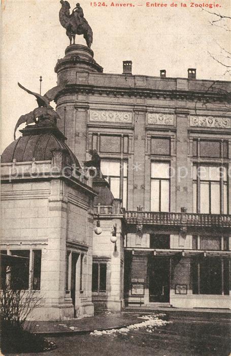Anvers Antwerpen Entree de la Zoologie