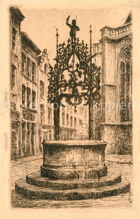 Anvers Antwerpen Puits Quinten Matsys
