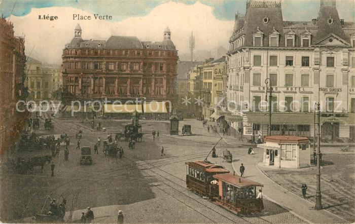 Liege Luettich Place Verte