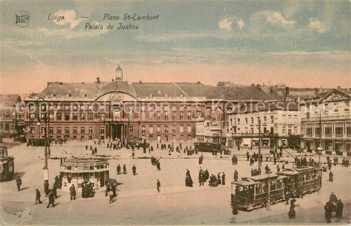 Liege Luettich Place St Lambert Palais de Justice