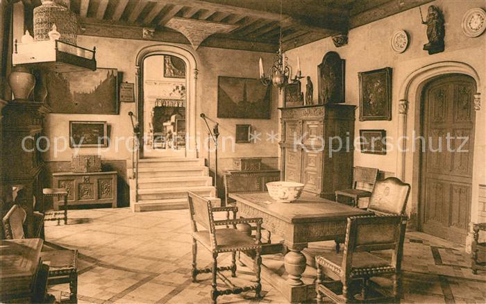 Bruges BRUGGE Belgie Hotel Gruuthuse Petite salle a manger