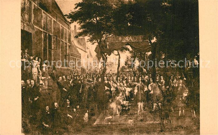 Bruges BRUGGE Belgie Hof van Gruuthuse Feest aangeboden door de Gilde der Brugsc