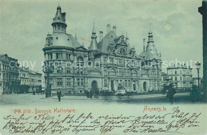 Anvers Antwerpen Banque Nationale