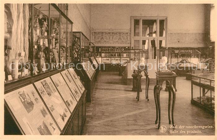 Tervuren Museum van Belgisch Congo Zaal der voortbrengselen