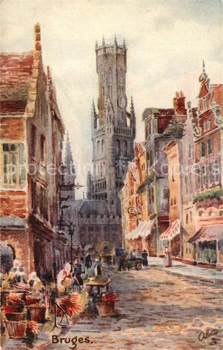 Bruges BRUGGE Belgie Market Place