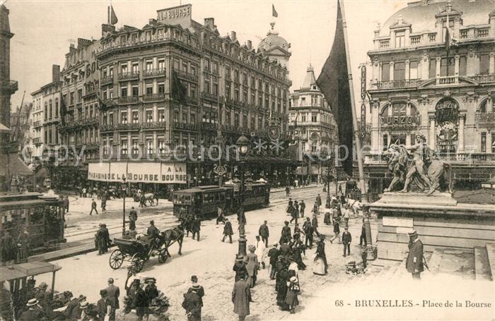 Bruxelles Bruessel Place de la Bourse