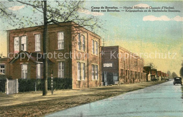 Beverloo Camp de Beverloo Hopital Militaire et Chausse d Hechtel