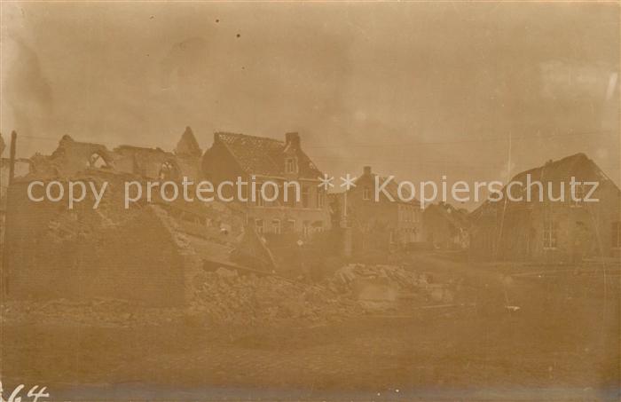 Bikschote Zerstoerung in WK1