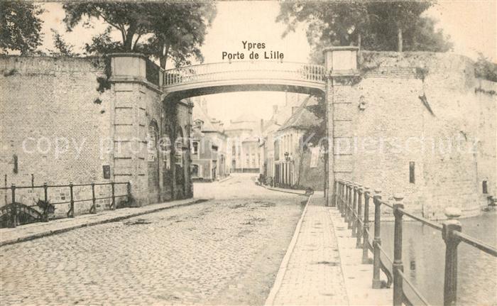 Ypern Ypres Porte de Lille