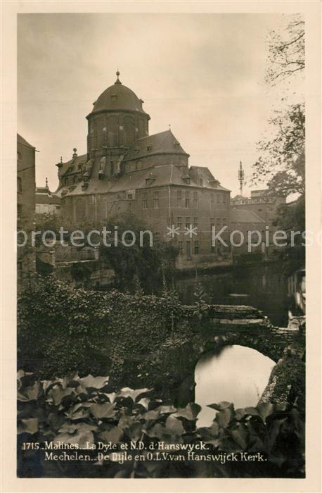 Mechelen Malines La Dyle et ND d Hanswyck