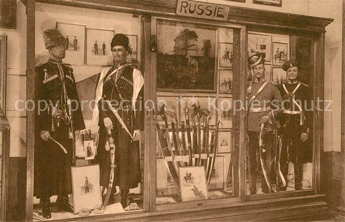 Bruxelles Bruessel Musee Royal de l’Armee Russie Cosaques de Sa Majeste et Cosaq