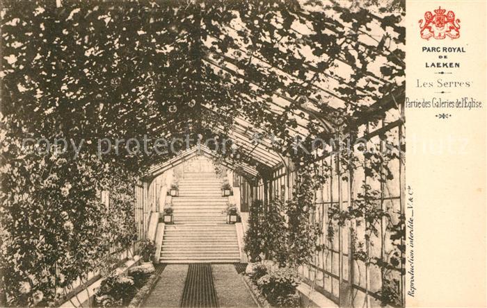 Laeken Parc Royal Les Serres Partie des Galeries de l'Eglise