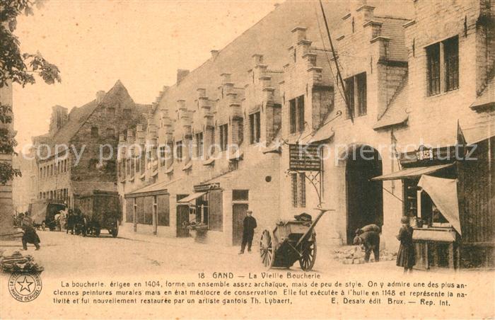 Gand Belgien La Vieille Boucherie