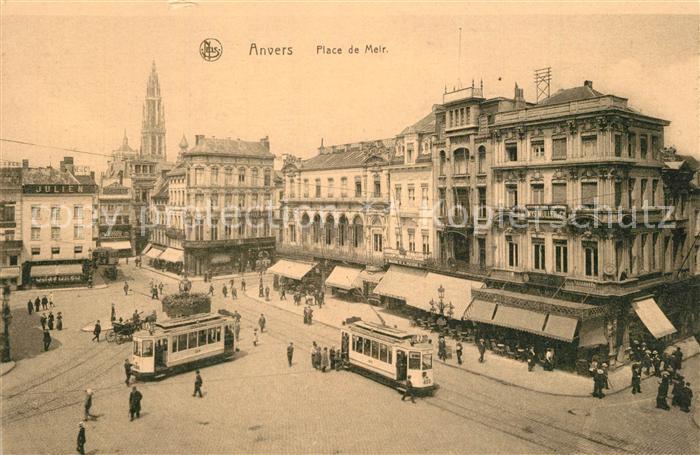 Anvers Antwerpen Place de Meir
