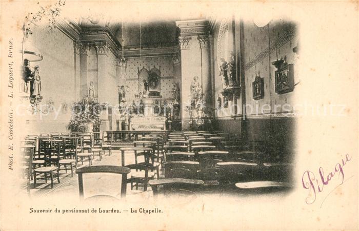 Lourdes Oostakker Souvenir du pensionnat de Lourdes La Chapelle