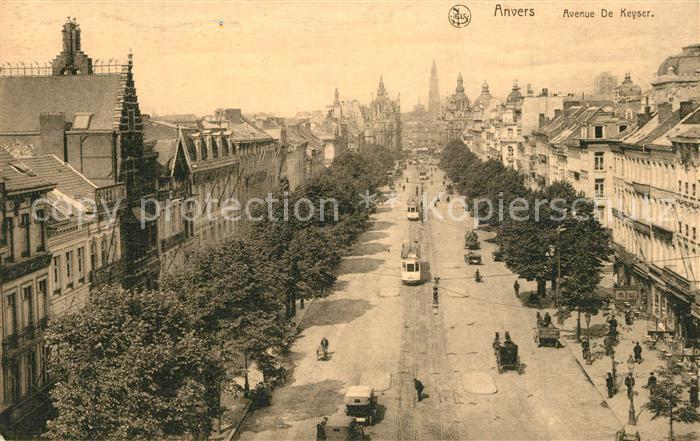 Anvers Antwerpen Avenue De Keyser