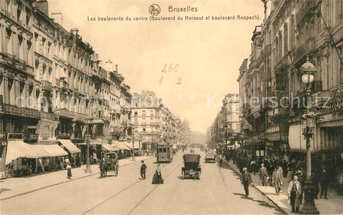 Bruxelles Bruessel Les boulevards du centre