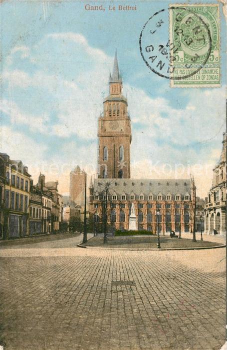 Gand Belgien Le Beffroi