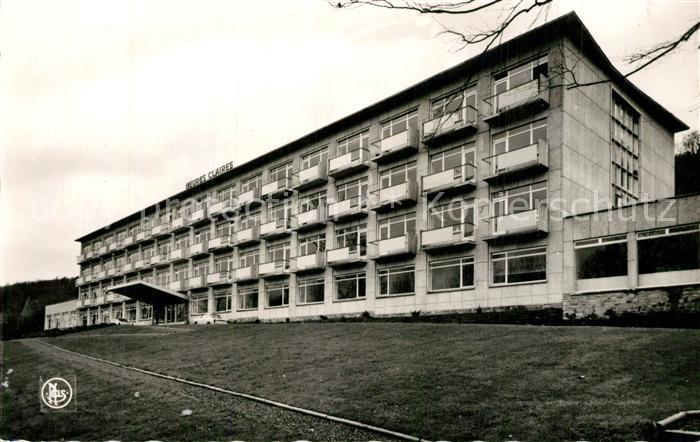 Spa Liege Heures Claires Centre de Thermalisme Social Vue de la facade principal