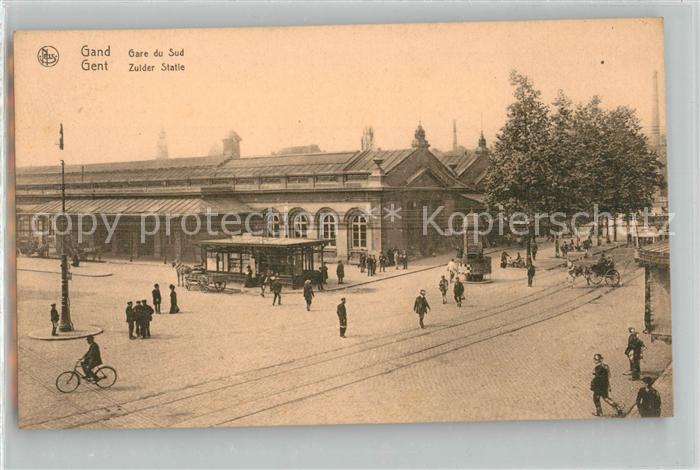 Gand Belgien Gare du Sud