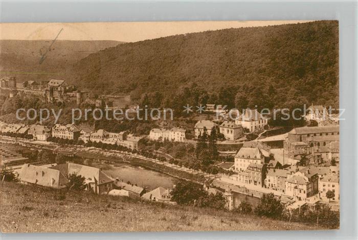 Bouillon Wallonne Vue prise du Calvaire