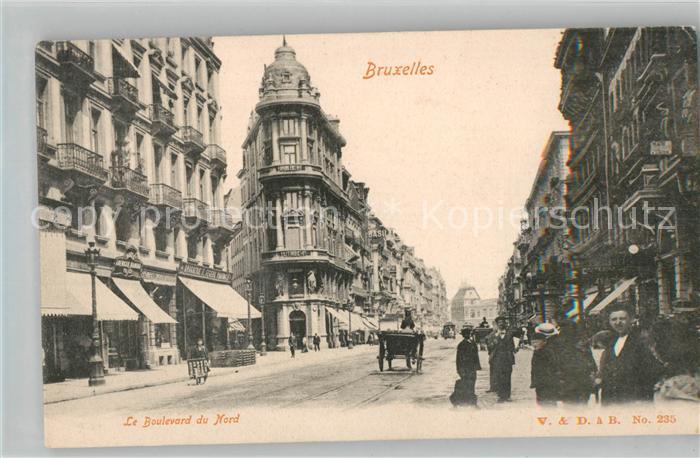 Bruxelles Bruessel Le Boulevard du Nord