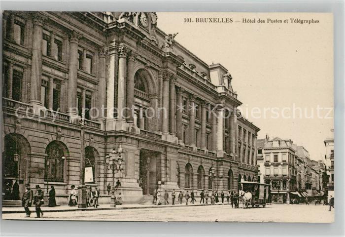 Bruxelles Bruessel Hotel des Postes et Telegraphes