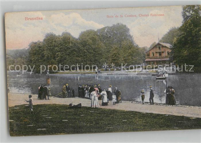 Bruxelles Bruessel Bois de la Cambre Chalet Robinson