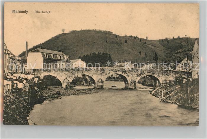 Malmedy Wallonie ueberbrueck