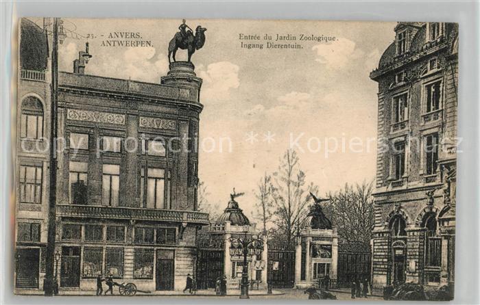 Anvers Antwerpen Entree du Jardin Zoologique Ingang Dierentuin