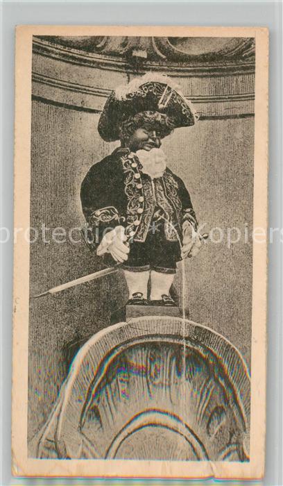 Bruxelles Bruessel Manneken Pis as a Knight