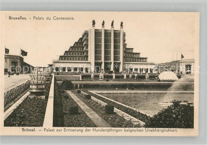 Bruxelles Bruessel Palais du Centenaire