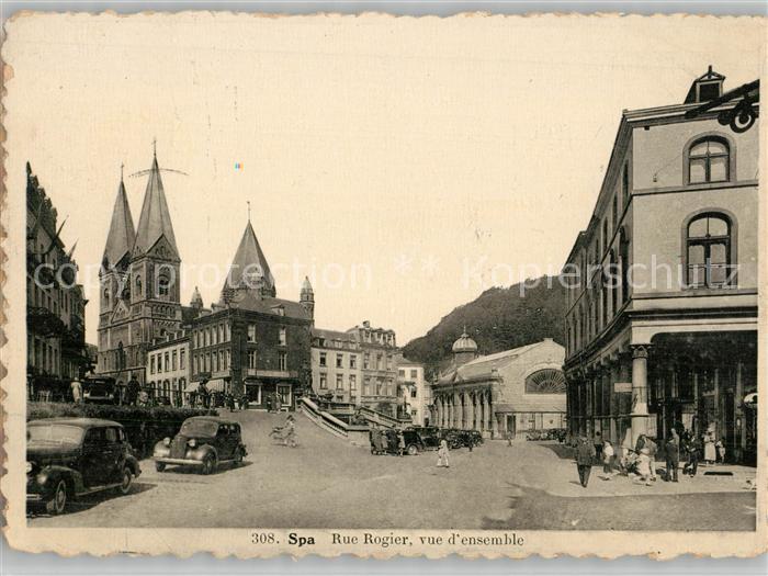 Spa Liege Rue Rogier vue d ensemble