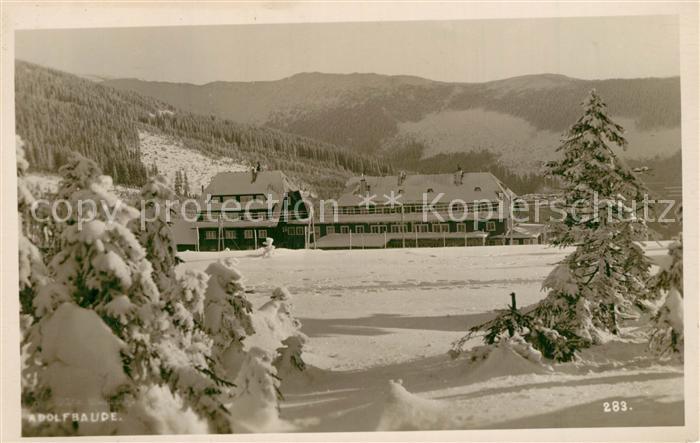 Spindlermuehle Spindleruv Mlyn Winterpanorama Adolfbaude Riesengebirge