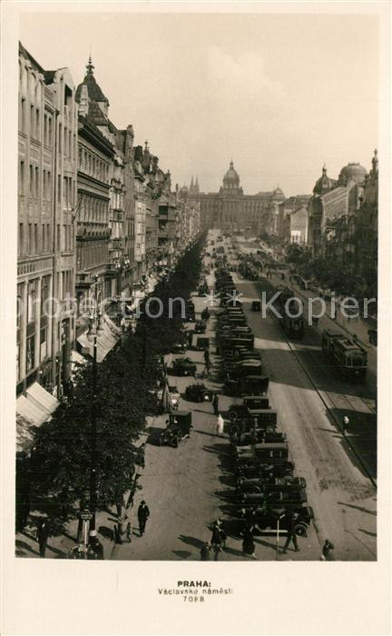 Praha Prahy Prague Vaclavske namesti Wenzelsplatz