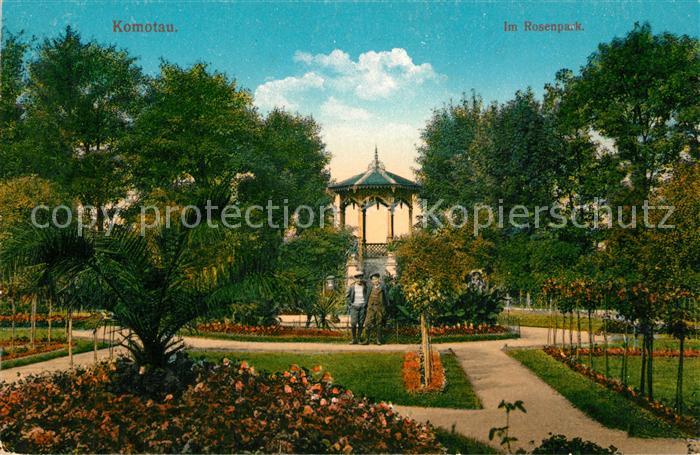 Komotau Rosenpark Pavillon