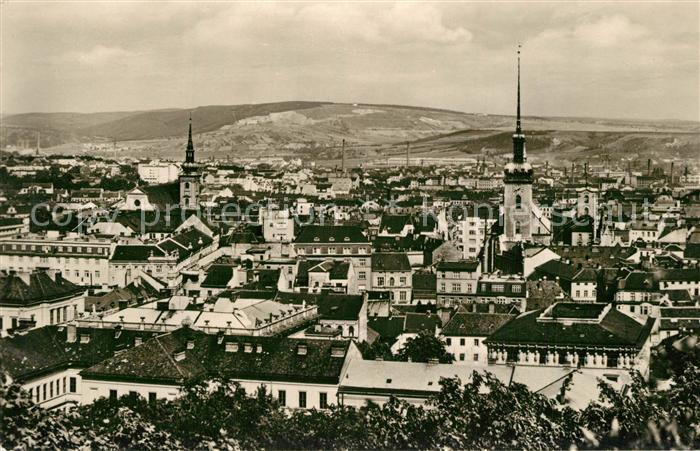 Brno Bruenn Celkovy pohled Stadtpanorama
