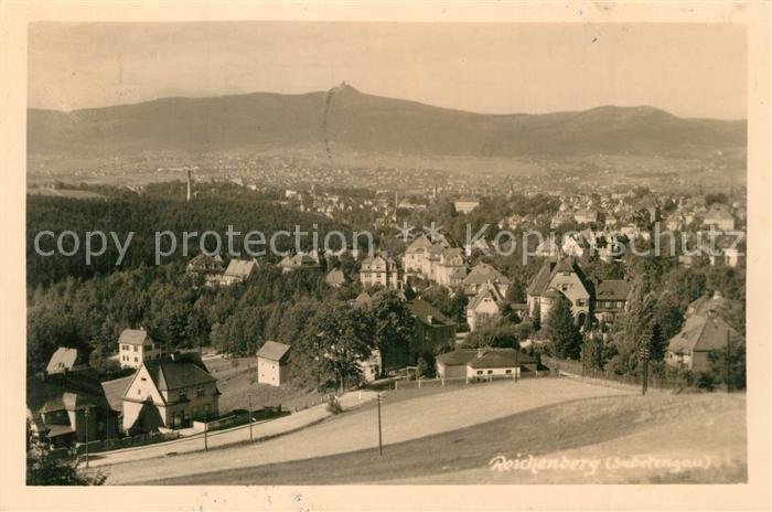 Reichenberg Liberec Boehmen Panorama
