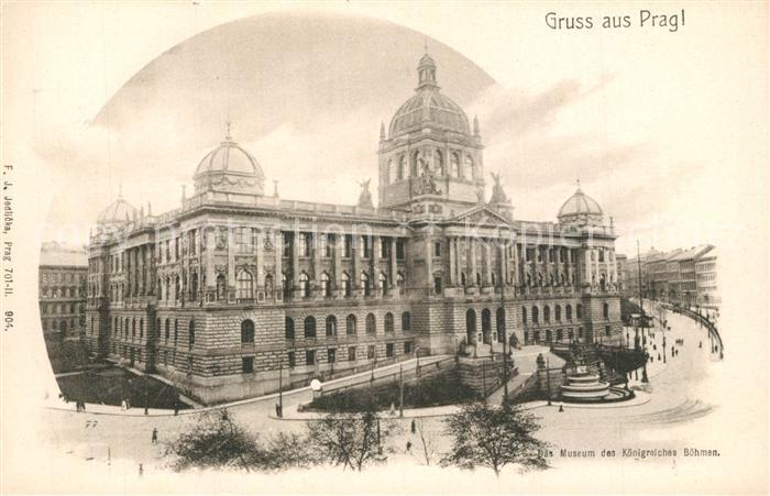 Prag Prahy Prague Museum des Koenigreiches Boehmen