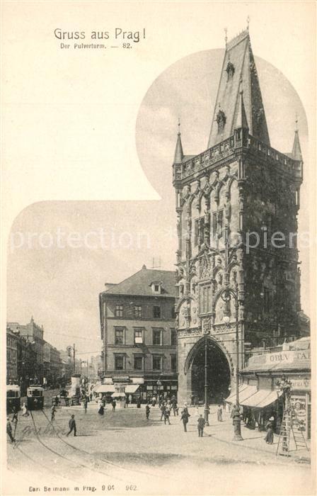 Prag Prahy Prague Pulverturm