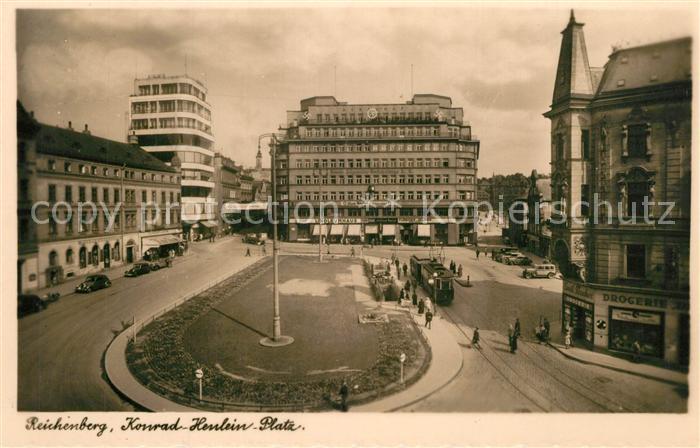 Reichenberg Liberec Boehmen Konrad Henlein Platz