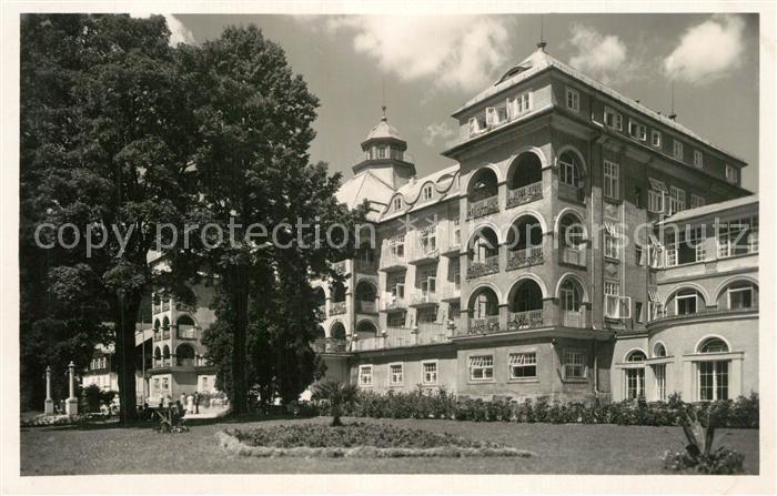 Bad Graefenberg Schlesien Priessnitzsanatorium