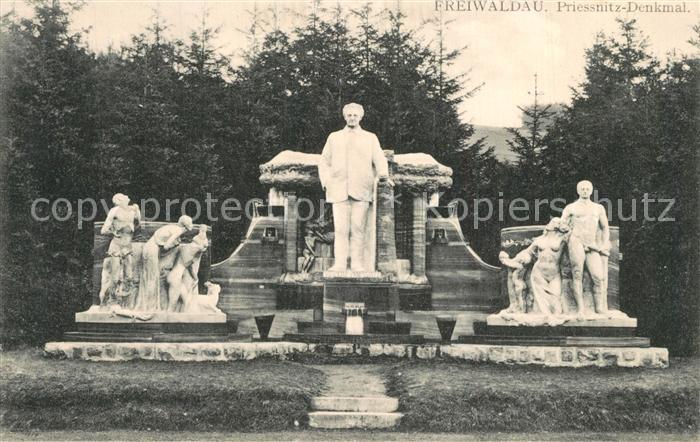 Freiwaldau Tschechien Priessnitzdenkmal