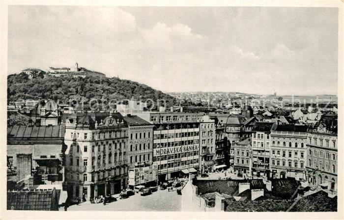 Brno Bruenn Namesti Svobody Spilberk Freiheitsplatz Spielberg
