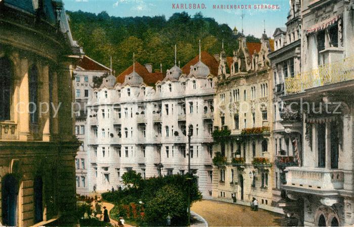 Karlsbad Eger Marienbader Strasse